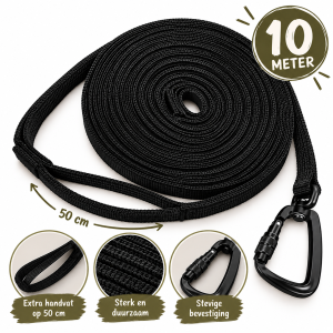 Trainingslijn 10 Meter | Anti-Slip Lange Lijn